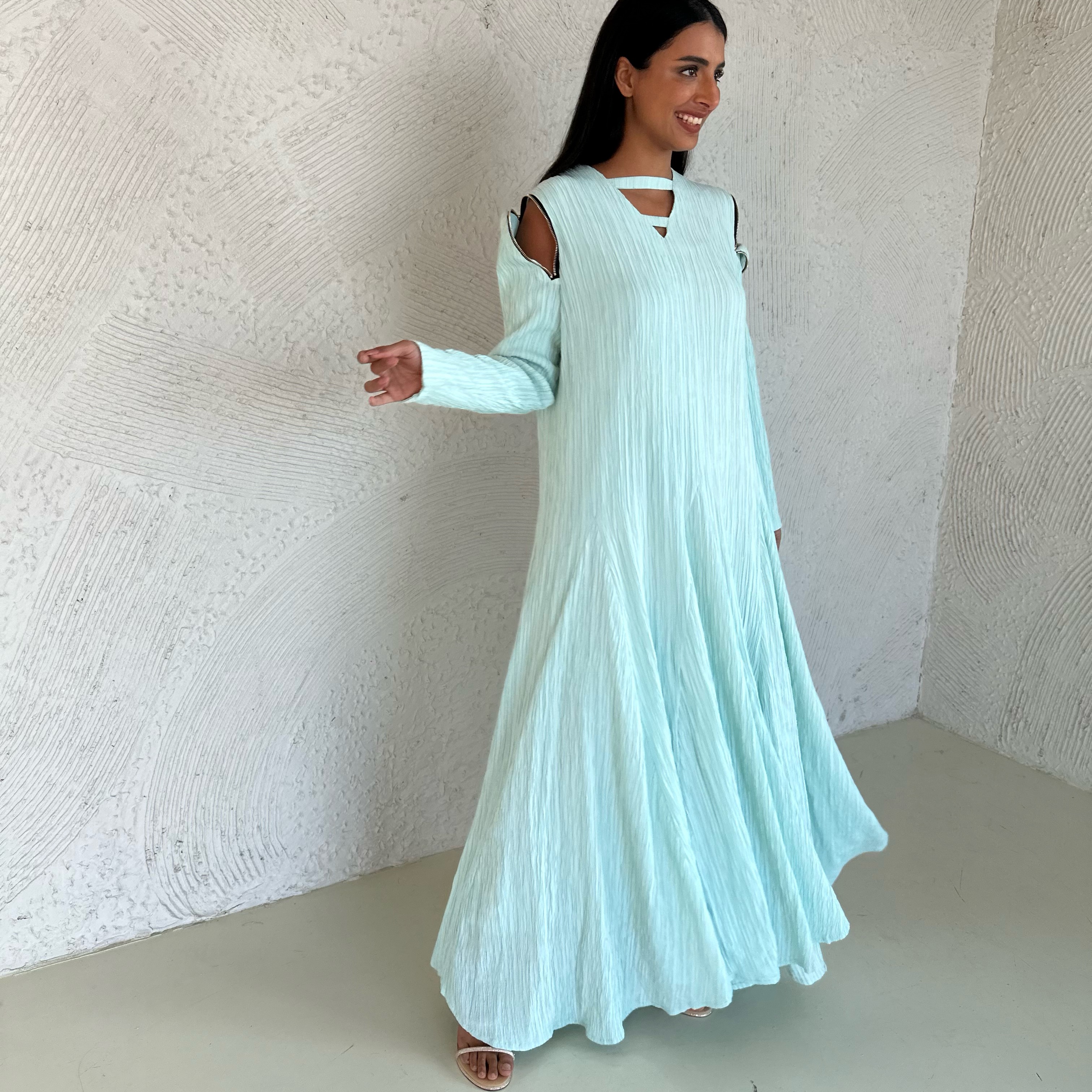 Zipper kaftan Tiffany 