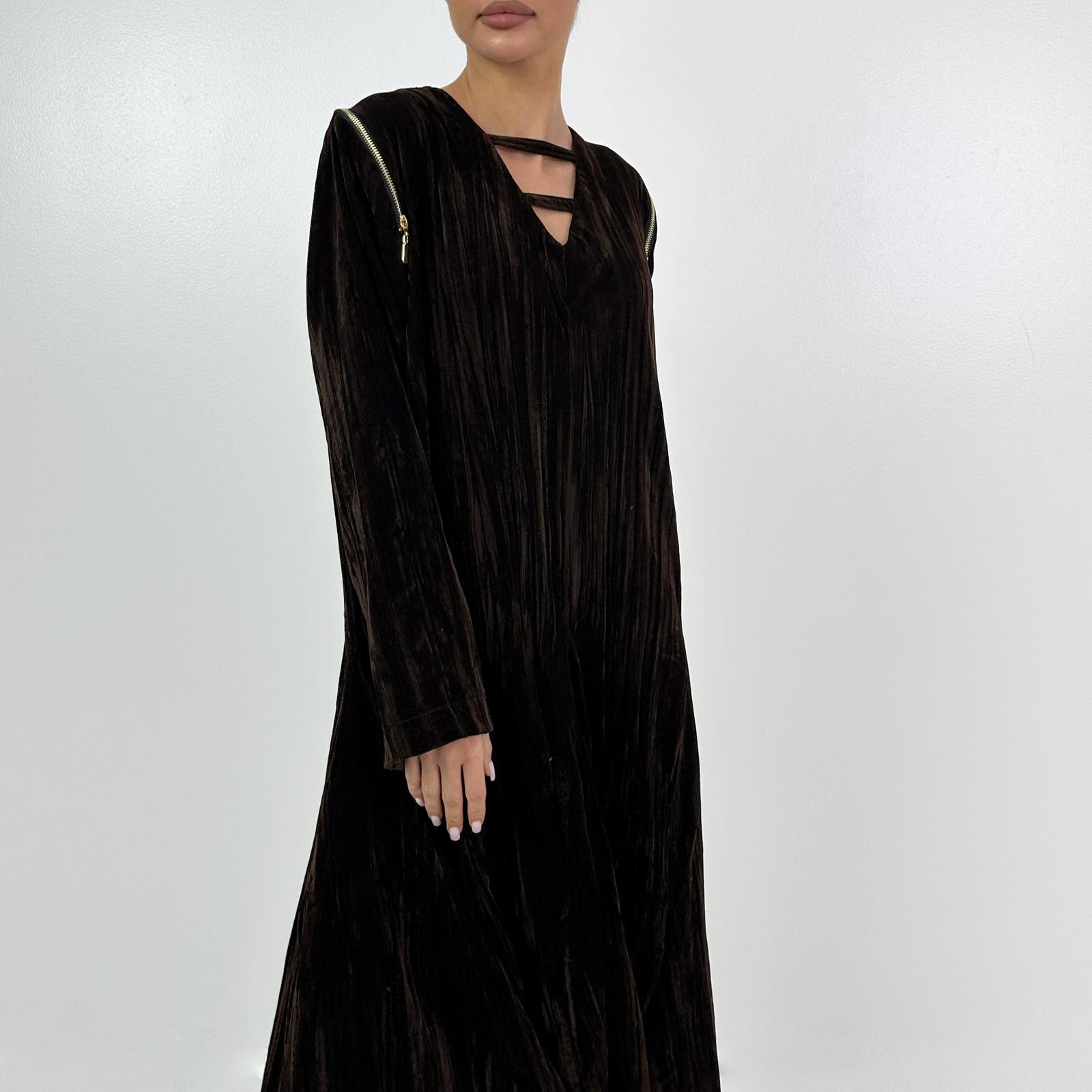 دراعة السحاب مخمل